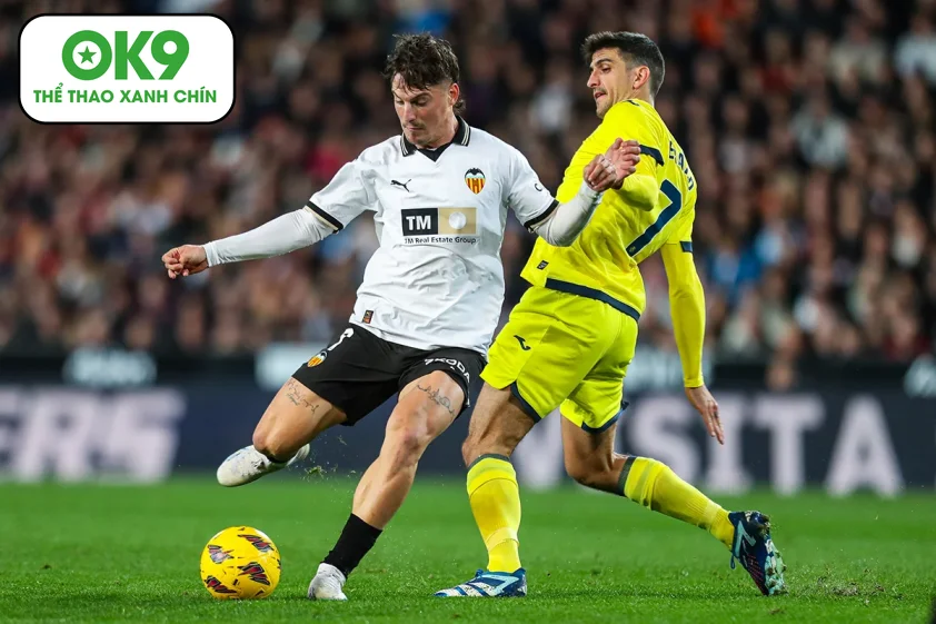 Hình ảnh kịch tính nhận định Valencia vs Villarreal bất phân thắng bại La Liga vòng 10.