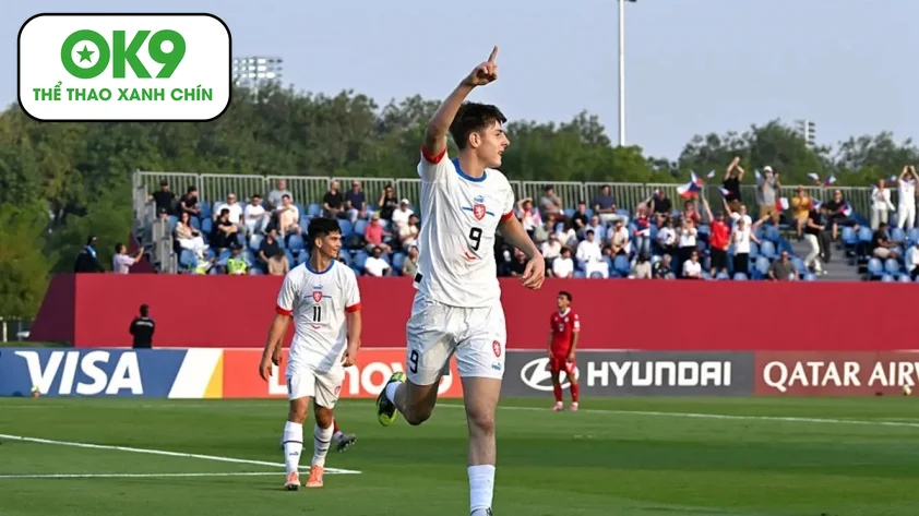 U17 CH Séc quyết thắng U17 Mỹ để định đoạt số phận tại World Cup 2025.